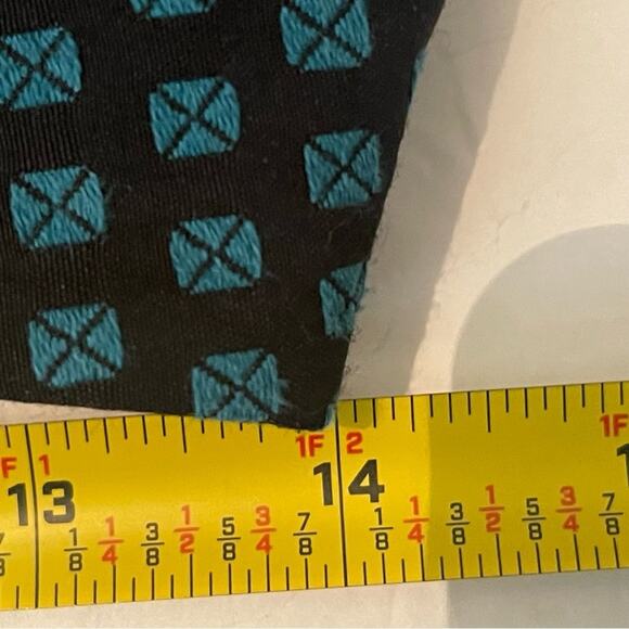 LOFT Black & Teal Career OfficeCore Academia Pleated Skirt NWOT Size 2P - Picture 11 of 12